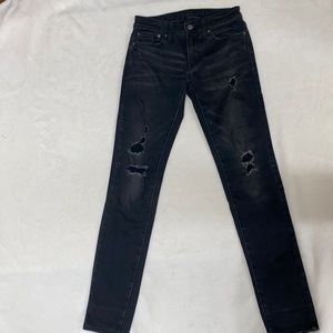 Men’s Black American Eagle Skinny Jeans S: 29x34